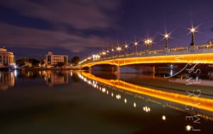 Jones Bridge Manila by Mariano Sayno